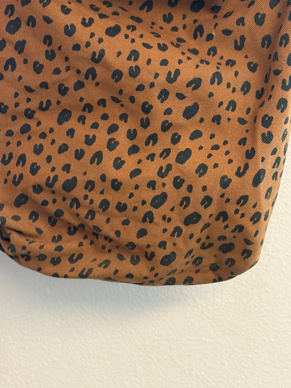Baggu Vertical Duck Canvas Tote Nutmeg Leopard - Picture 3 of 6